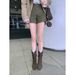 Grape Mom Studiolee Height Increase 8cm~ Korean Style V-Cut Chunky Heel Slouch For Women Autumn Winter Western Cowboy_vogvips.com
