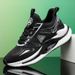 Men Casual Sneakers Flat Light Summer Breathable Male All Black Mesh Footwear Fashion Autumn Tenis Shoes Large Size_vogvips.com