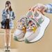 Ins Korean Style New Dad For Women 2025 Spring Student Running Sports Thick Sole Height Increasing Casual Shoes BN016-1_vogvips.com