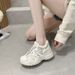 Inner Height Increase Thick Sole Retro Dad For Women 2025 Spring New Sports Casual German Training Forrest Gump Shoes_vogvips.com