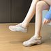 2025 Little White Shoes Women's Spring New Female Students Leisure Sports Versatile_vogvips.com