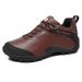 Outdoor Sports Mountaineering Men's Genuine Leather Tourism And Leisure Hiking Shoes_vogvips.com
