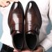 Milden 5508 Cross-Border Slip-On Casual Leather For Men Bucle Color-Changing Embroidered Men's Shoes Size 38-48 In_vogvips.com