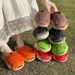 New Creative Funny Pufferfish Slippers Women, Summer Fashion Cartoon Non-Slip Flat Outdoor Flip-Flops For Women_vogvips.com