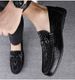 Loafers Casual Leather Leather Shoes Men's Gauntlets Casual Shoes Soft Sole Lazy Doudou Shoes_vogvips.com