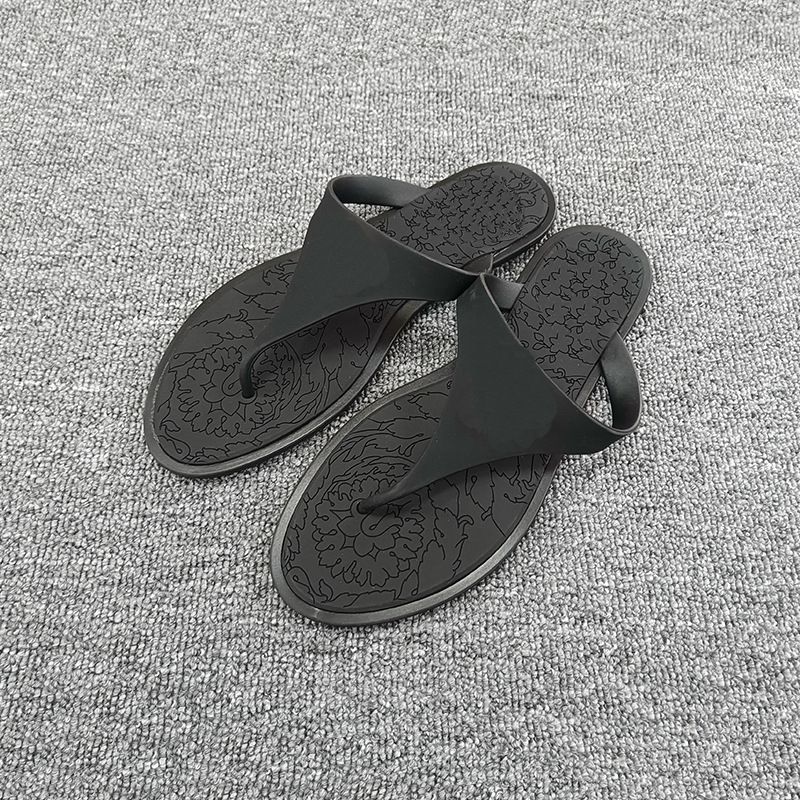 Women's Flip-Flops, Trendy Summer Slippers, European And American Large Size Beauty Head Women's Shoes_vogvips.com