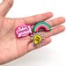 New Inspirational Letter Cute Color Shoes Flower Accessories Accessories Soft Glue Personality DIY Garden Shoes Shoe Buckle_vogvips.com