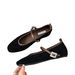 Women's Spring New Style Retro Round-Toe Shallow Mary Jane Shoes With Internal Height Increase, Soft Leather Thick Sole,_vogvips.com