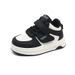 Spring And Autumn Children's Sports Shoes Solid Bottom Shoes Boys' Casual Shoes Girls' Velcro Soft Bottom White Shoes_vogvips.com