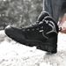 High-top Boots Men Outdoor Anti-slip Plush Thick-soled Breathable Comfortable Combat Boots Men Durable Casual Hiking Shoes Men_vogvips.com