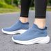 New Women Walking Shoes Fashion Women Flats Shoes Comfort Casual Women's Shoes Outdoor Lightweight Sneakers Zapatos De Mujer_vogvips.com