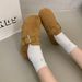 2025 Yellow For Women Summer New Fashion Versatile Slip-On Soft Sole Two-Way Casual Shoes_vogvips.com