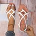 New Beach Holiday Soft Flat Women's Sandals Slippers_vogvips.com