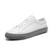 Men's Shoes Men's Sneakers Casual Pink White Board Shoes Couple Student Breathable Shoes_vogvips.com