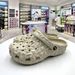 Durian Classic Clogs, Same Style Outdoor Breathable Closed-toe Waterproof Non-slip Flat-soled Couple's Beach Sandals For_vogvips.com
