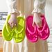 Soft Sole EVA Women's Flip Flops 2024 Summer Beach Non-slip Cloud Slippers Women Thick Platform Clip Toe Bathroom Slides_vogvips.com