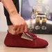 YRZL Men's Winter Cotton Slip-On Lightweight Indoor Warm Slippers Plush Bedroom Home Shoes Comfortable Loafers For Men_vogvips.com