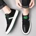 Board Shoes Men's Shoes Leather Casual Shoes Little White Shoes Men_vogvips.com