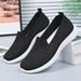 Women's Shoes Casual Shoes Shallow Mouth Middle-aged And Elderly Flat-soled Mother Shoes Single Shoes Old Beijing Cloth Shoes_vogvips.com