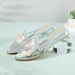 Women’s Shoes Summer New Embroidered Mesh Flat Slippers For Home Soft Pointed Breathable And Comfortable Ethnic Style Slippers For Women_vogvips.com