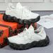 Large Size Sports For Women, Breathable Fly Knit Socks, One Foot Lazy Shoes_vogvips.com