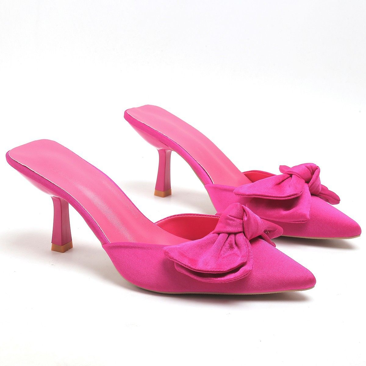 Women’s Shoes Kitten Heel French Style Pointed High Heel Women's Shoes Summer Style Fashion Trend All Match Casual Women's Shoes_vogvips.com