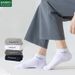 1/5/10 Pairs Men's Bamboo Fiber Short High Quality New Casual Breatheable Anti-Bacterial Man Ankle Socks Men Size 38-45_vogvips.com