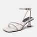 Rhinestone Strap High-heeled Sandals For Women 2026 New Square Toe Open-toe French Style Elegant Stiletto High Heels_vogvips.com