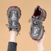 Dad For Women 2025 New Spring And Autumn Running Shock Absorption Lightweight Sports Thick Sole Casual Shoes Make Feet_vogvips.com