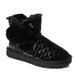 Cross-border Cotton Shoes Medium Tube Spot Suede With Cotton Thickened Warm Snow Cotton Women Round Head Black Casual Snow Boots Women_vogvips.com