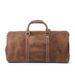 Crazy Horse Travel First Layer Cowhide Handheld Gym Duffel Genuine Leather Shoe Slot Single Shoulder Crossbody Bag_vogvips.com