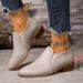 Women's Pointed Toe Slip-On Loafers With Chunky Heel - Comfortable Casual Shoes For Everyday Wear (Black, Deep Brown, Beige)_vogvips.com