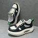 Low-top 2025 New Spring Trendy Genuine Leather Fashionable Panda Men's Versatile Casual Dad Shoes_vogvips.com