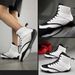 Mens Fashion Boxing Boots Lightweight Breathable Youth Bodybuilding Shoes Non Slip Kickboxing Wrestling Training Shoes_vogvips.com