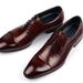 Spring Summer New Men's British Style Pointed Toe Business Formal Casual Leather European Brogue Lace-up Groom Shoes_vogvips.com