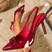 Women's Shoes Fashionable Simple Buckled Stiletto High Heels Shallow Mouth Pointed Toe Slim Women's Shoes_vogvips.com