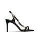 Summer New One-word Strap High Heels Temperament Rhinestone Snake Shape Same Open-toed Sandals Women's Stiletto_vogvips.com