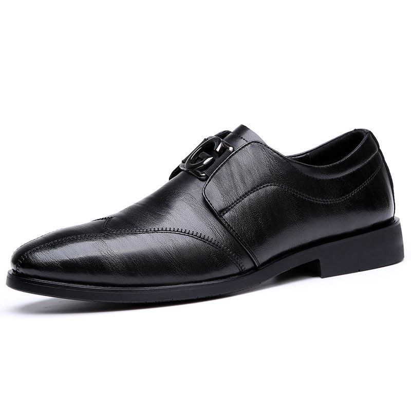 2023 Autumn New 's Trendy Fashion Personality Versatile Genuine Leather Breathable Soft Sole British Style Shoes For_vogvips.com