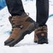 Mountaineering Shoes, Autumn And Winter Thick And Warm Snow Boots, Fashionable And Casual Outdoor Travel_vogvips.com