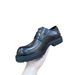 New Work Round Toe 2024 Chunky Casual Leather Men's Internet Celebrity Business Formal Shoes_vogvips.com
