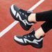 Wholesale Sports Women's Leather Waterproof Spring And Autumn Running Lightweight Soft Sole Student Dad Shoes_vogvips.com