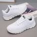 Foreign Trade Large Size Lace-up Sneakers Women's Spring And Autumn Lightweight Travel Running Shoes_vogvips.com