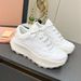 Miaojia 2025 Summer New Women's Thick-Soled Height-Increasing Series Round-Toe Breathable Knitted Color-Block Stretch_vogvips.com