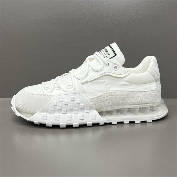 2025 New Trendy Men's Sports Casual Autumn Thin Breathable White Shoes For Men_vogvips.com