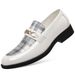 New Large Size Patent Leather Glossy Casual European And American Style Hair Stylist Pointed Toe Men's Trendy Business_vogvips.com