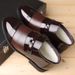 European Warm Series New Cotton Fleece-Lined Warm Leather For Men Waterproof Non-Slip Winter Style Middle-Aged Elderly Dad Work Shoes_vogvips.com