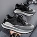 Men's Fashion Sneakers With Thick Sole - Breathable Low-Top Casual Shoes For Everyday Wear, Non-Slip & Comfortable, Sizes 39-44_vogvips.com