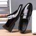 Men's Fashionable Pointed Toe Leather Shoes High End Style Business Casual Cross Border New Trend Formal Wear_vogvips.com