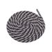 Two-tone Twill And Polka Dot Round Shoelaces With A Stylish Shoe Rope_vogvips.com