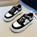 Korean Version Of Fashionable White For Women In Spring 2025, Thick Soled Trendy Shoes, Height Increasing New Student_vogvips.com